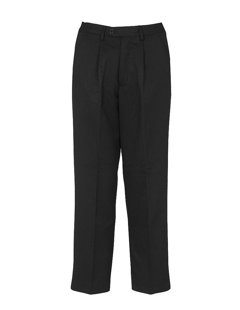 Putney Sturdy Fit Boys Trousers-Black