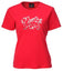 Ladies Sparkly Welsh Dragon T Shirts