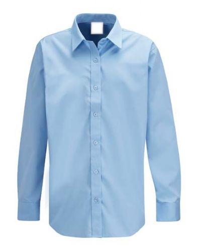 Girls Long Sleeve Twin Pack Sky Blouses