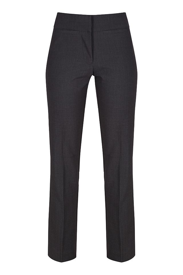 Senior Girls (GTN) Slim Fit Grey Trousers