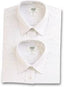 Boys Long Sleeve White Shirts Twin Pack