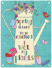 Mini Metal Sign-Spring is Here
