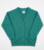 Woodbank Plain Jade Cardigan