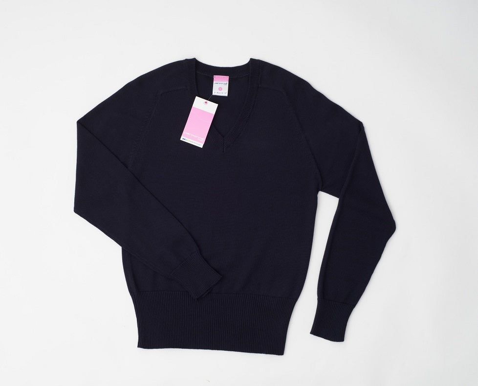 Girls Plain Cotton Sweater