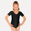 Short Sleeved Ruched Leotard