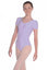 Short Sleeved Ruched Leotard