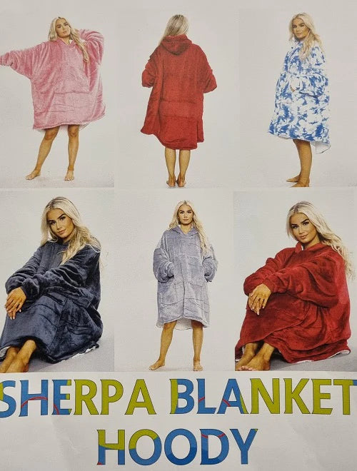 Sherpa Oversized Fleece Hoody